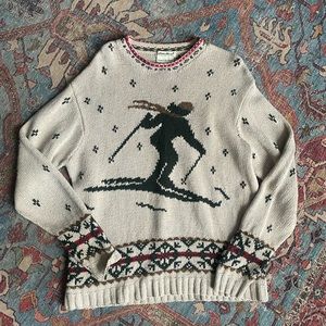 Vintage Women’s Eddie Bauer Ski Sweater M
